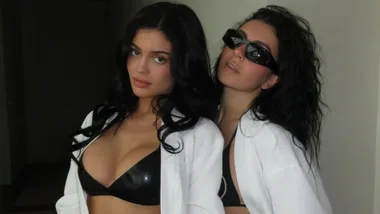 Kylie Jenner and Charli XCX. Pic: Instagram
