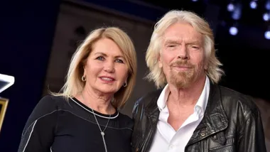 Joan and Richard Branson