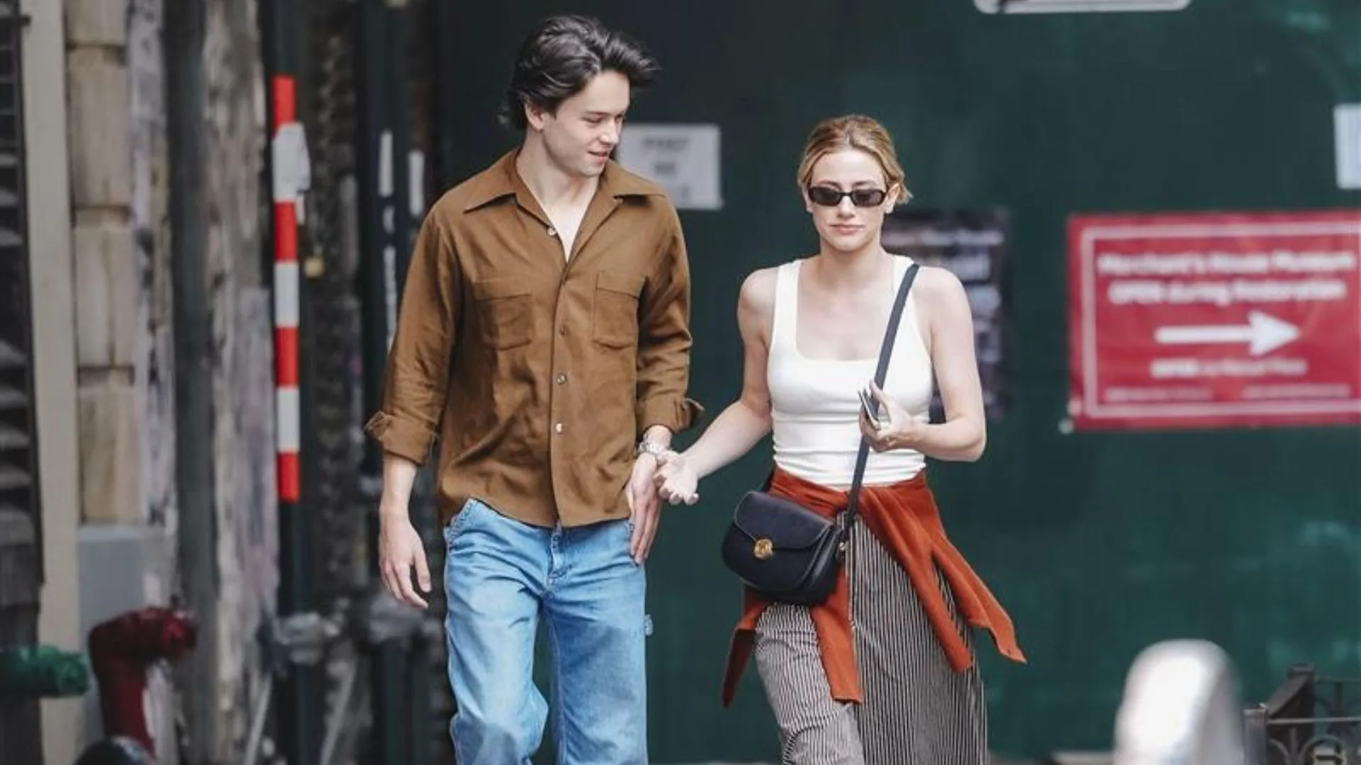 Lili Reinhart and Jack Martin