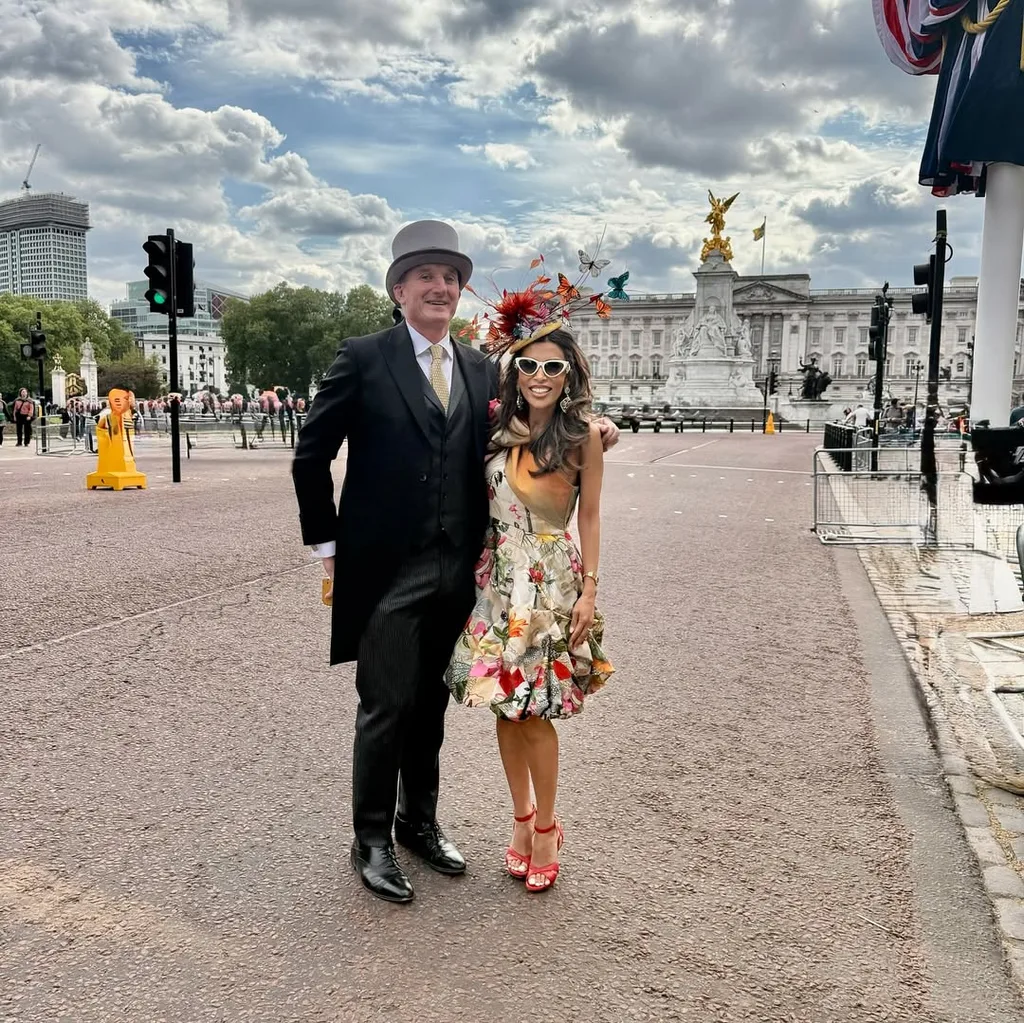 Panthea Parker at the palace