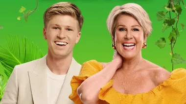 Robert Irwin and Julia Morris