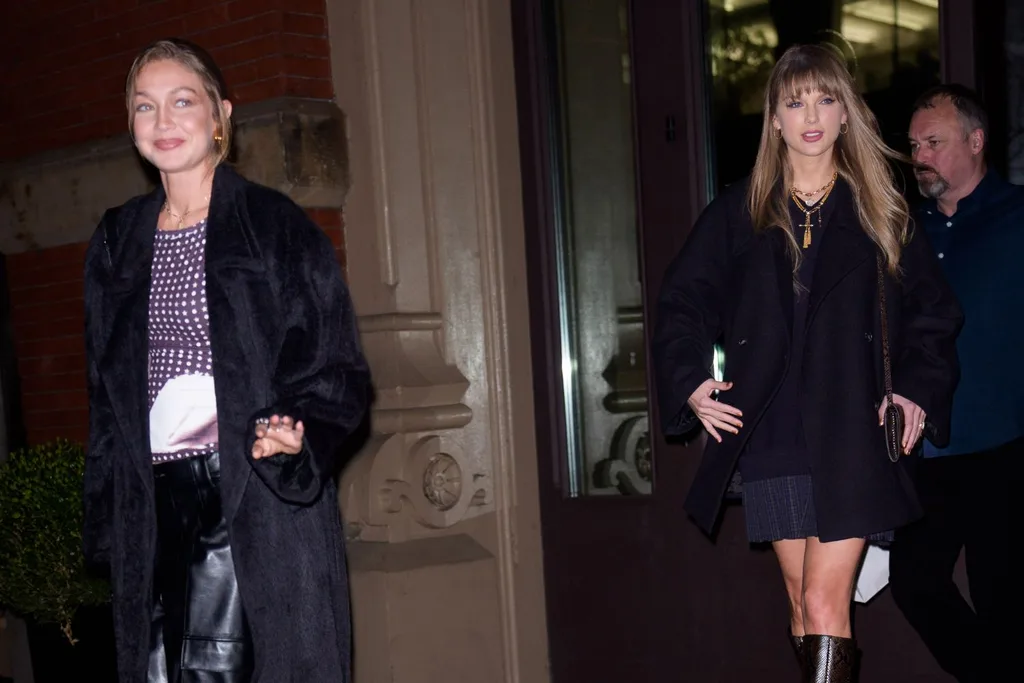Taylor Swift and Gigi Hadid