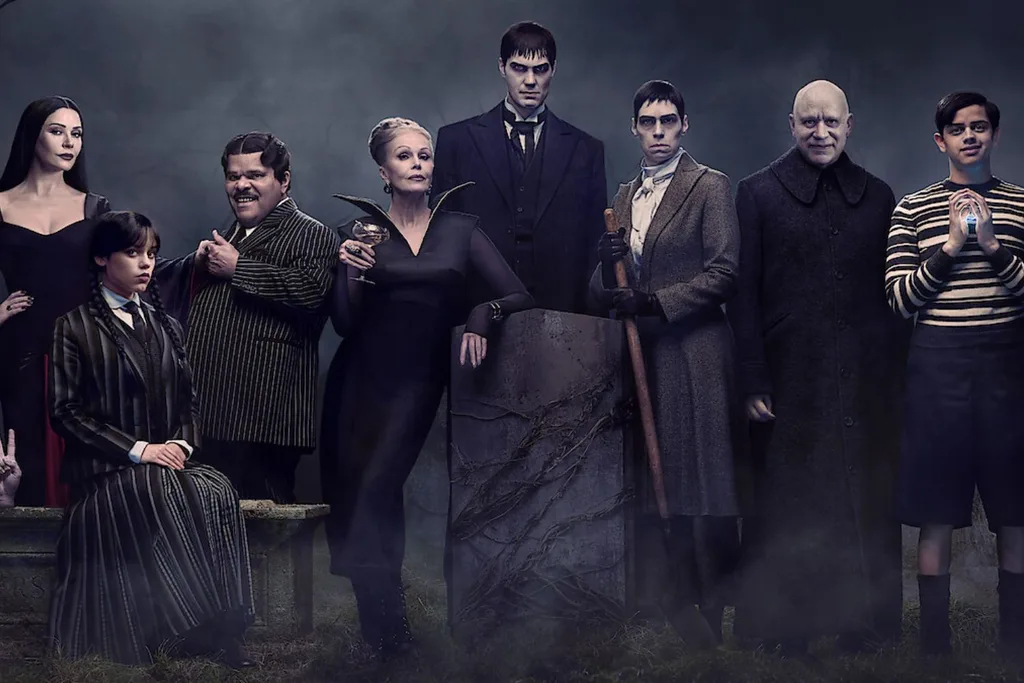 The cast of Wednesday