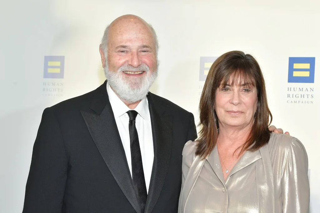 Rob Reiner and his wife Michele Singer./Pic: Getty