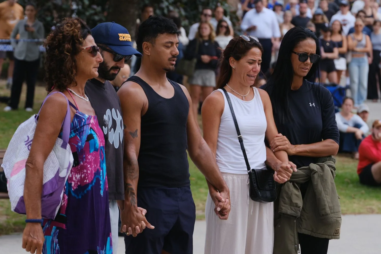 The aftermath of the Bondi Beach shootings./Pic: Getty
