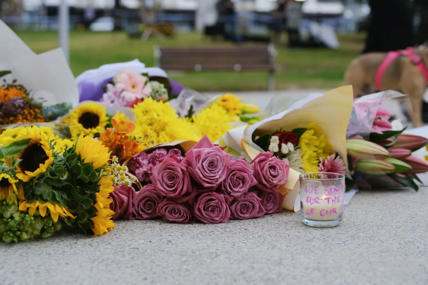 The aftermath of the Bondi Beach shootings./Pic: Getty