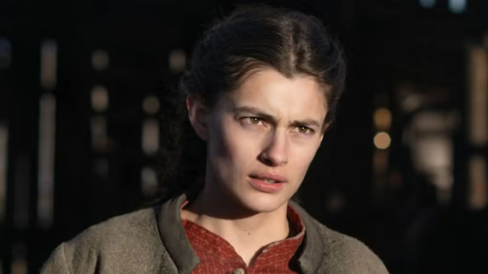 Diana Silvers as Dahlia Teller in The Abandons./Pic: Netflix