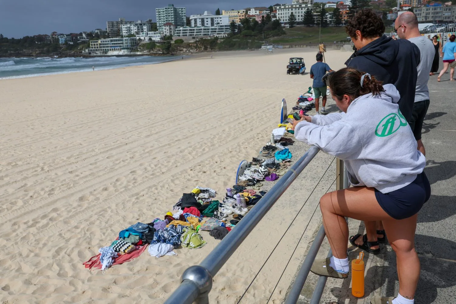 The aftermath of the Bondi Beach shootings./Pic: Getty