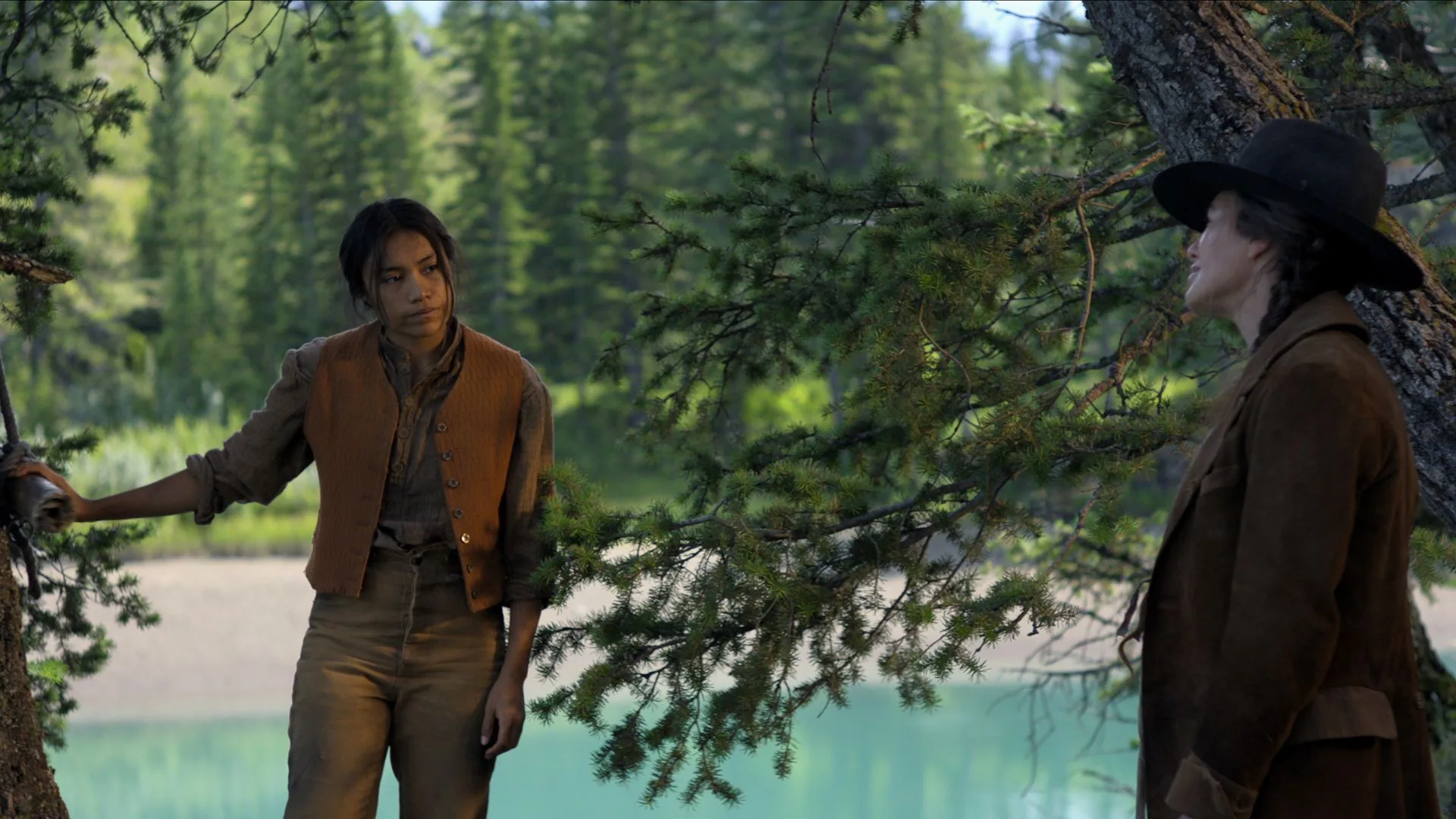 Natalia del Riego as Lilla Belle in The Abandons./Pic: Netflix