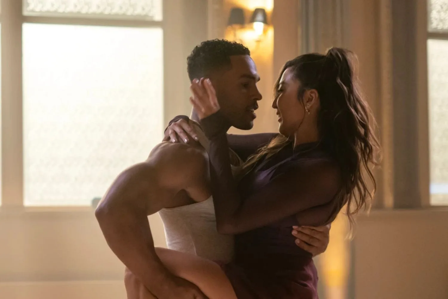 Alfie and Mindy in Emily in Paris