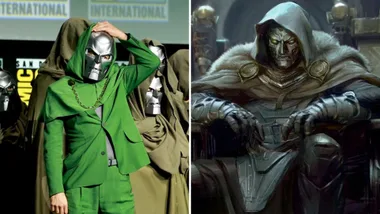 RObert DOwney Jr as Doctor Doom