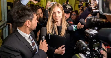 Chiara at a pre-trial hearing