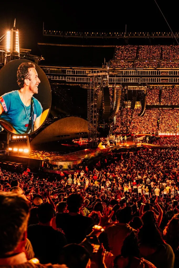 Coldplay concert