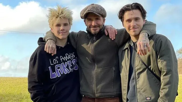 Cruz beckham david beckham brooklyn beckham