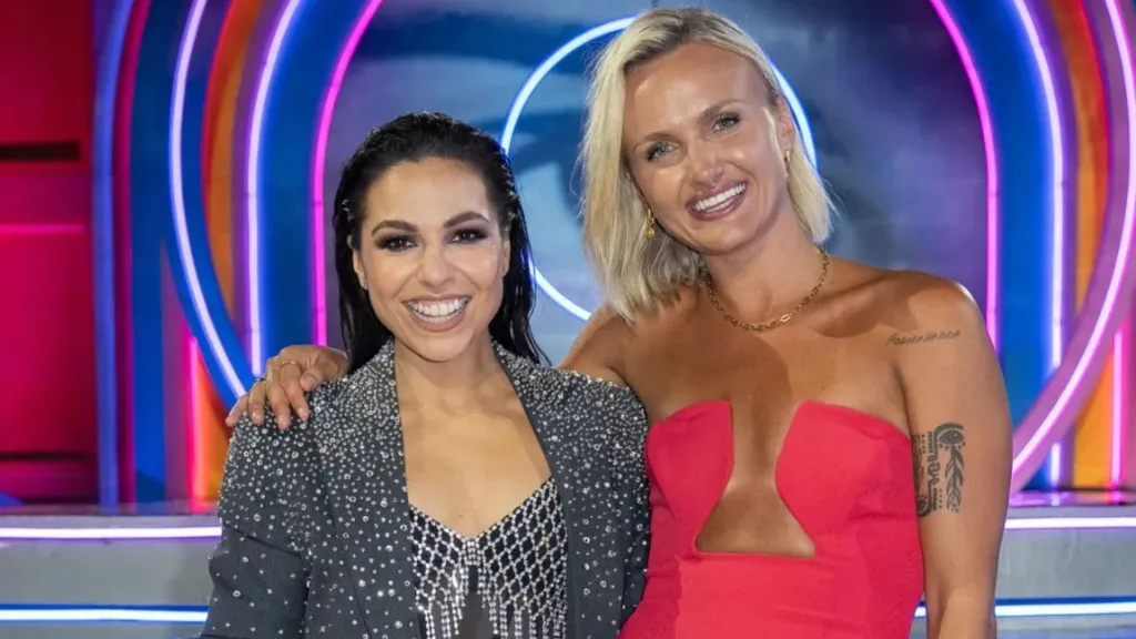 Coco Beeby and Mel Tracina on Big Brother Australia./Pic: 10
