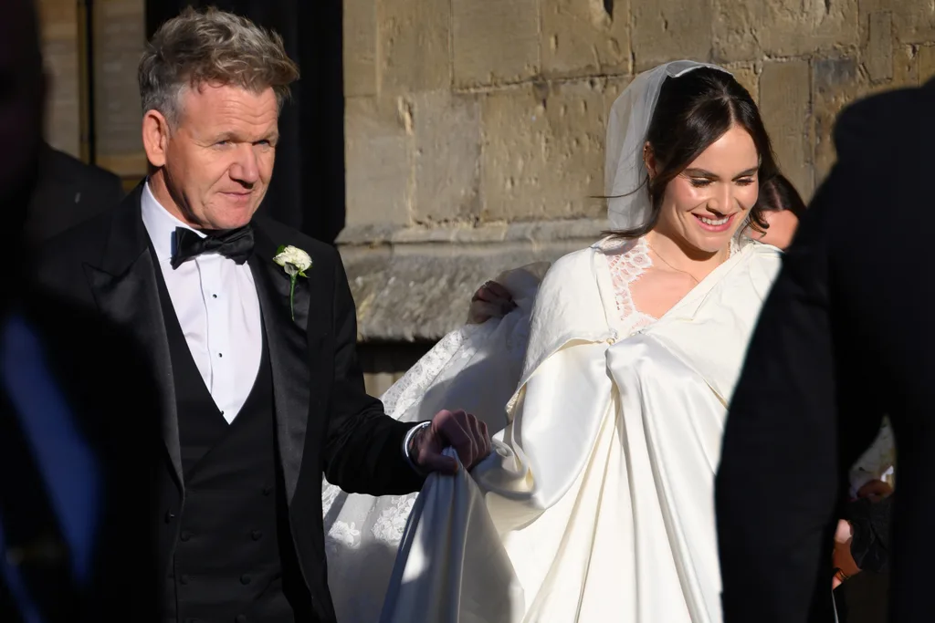 Gordon Ramsay and his daughter, Holly Ramsay./Pic: Getty