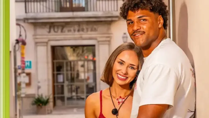 Jotham and Jaide./Pic: Love Island Australia