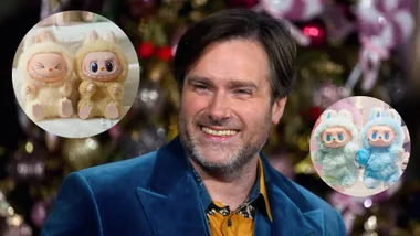 Paul King and Labubu./Pic: Getty