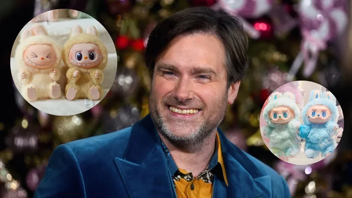 Paul King and Labubu./Pic: Getty