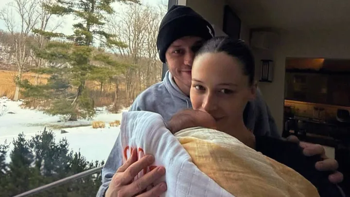 Pete Davidson and Elsie Hewitt./Pic: Instagram