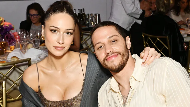 Elsie Hewitt and Pete Davidson./Pic: Getty