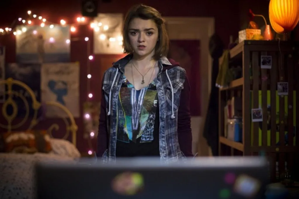 Maisie Williams in Cyberbullying movie./Pic: Getty