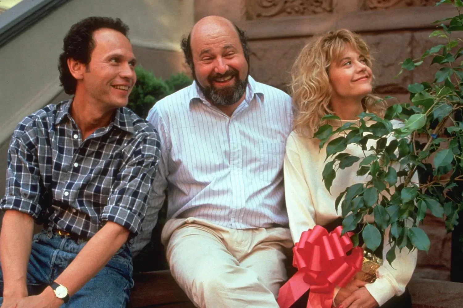 Billy Crystal, Rob Reiner and Meg Ryan ./Pic: Getty