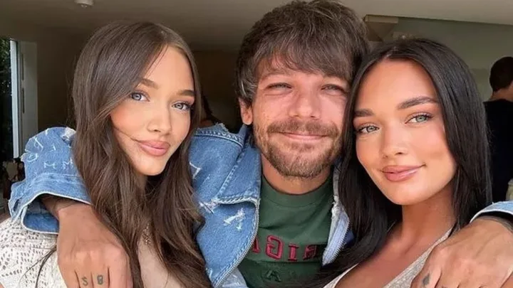 Louis Tomlinson and sisters, Daisy and Phoebe
