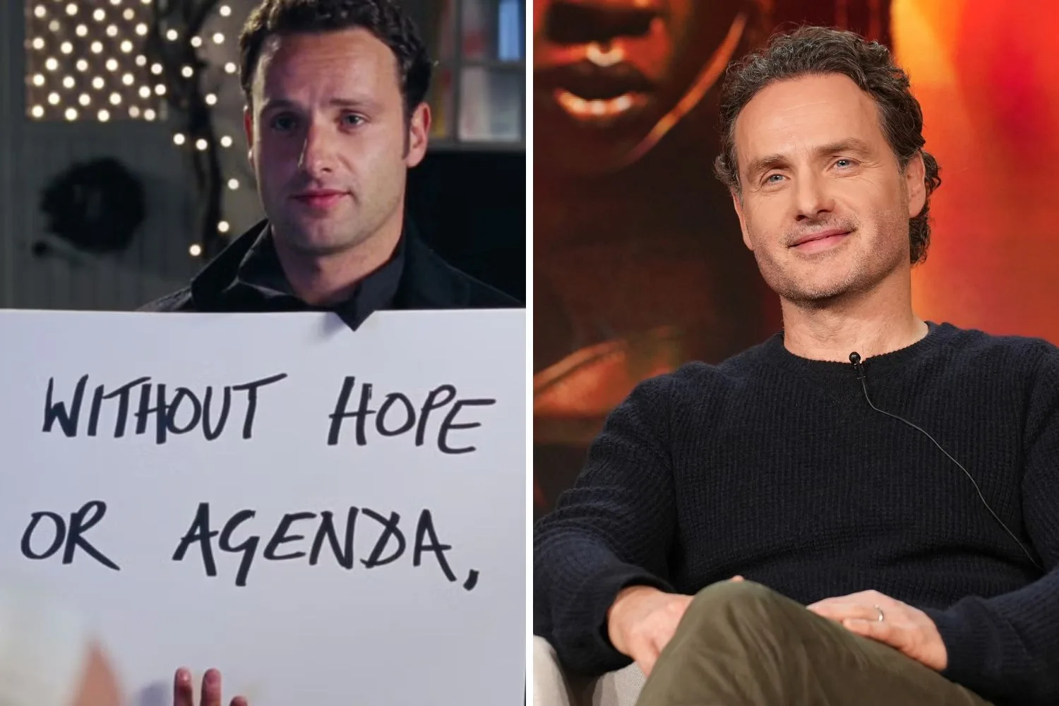 Andrew Lincoln in Love Actually