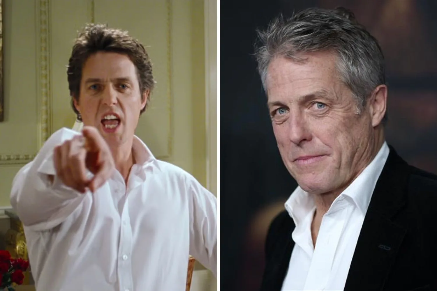 hugh Grant in Love actually