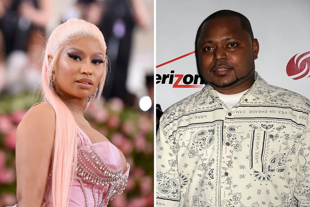 Nicki Minaj and her brother, Jelani Maraj