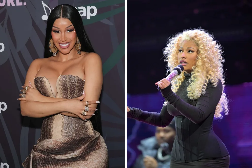 Cardi B and Nicki Minaj