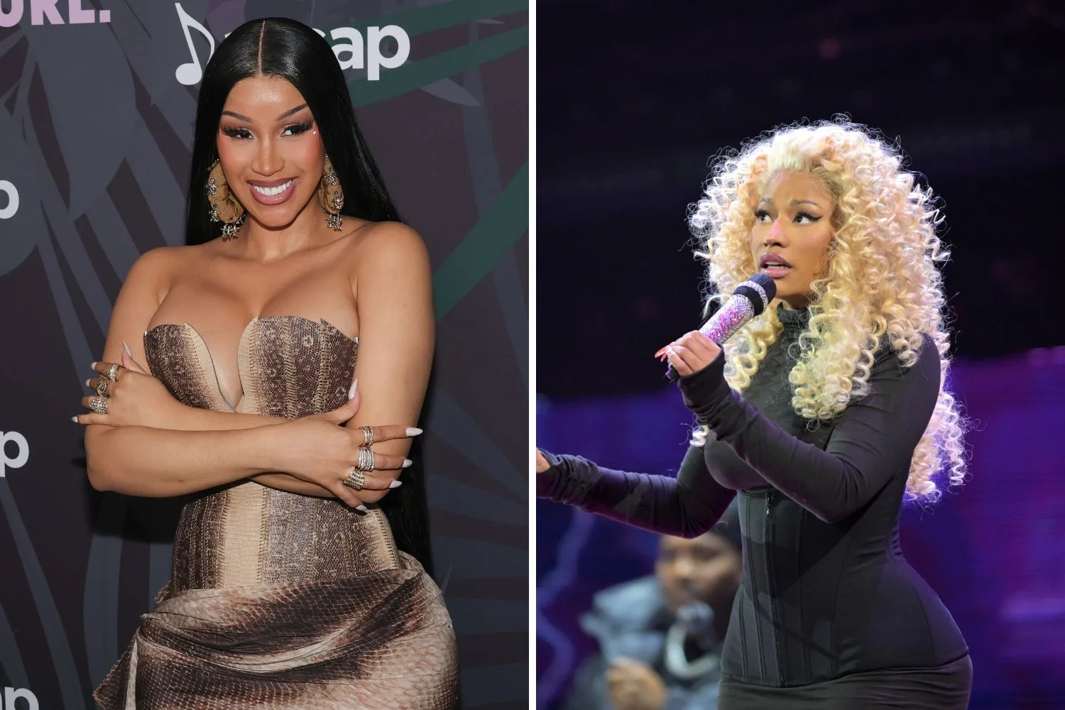Cardi B and Nicki Minaj