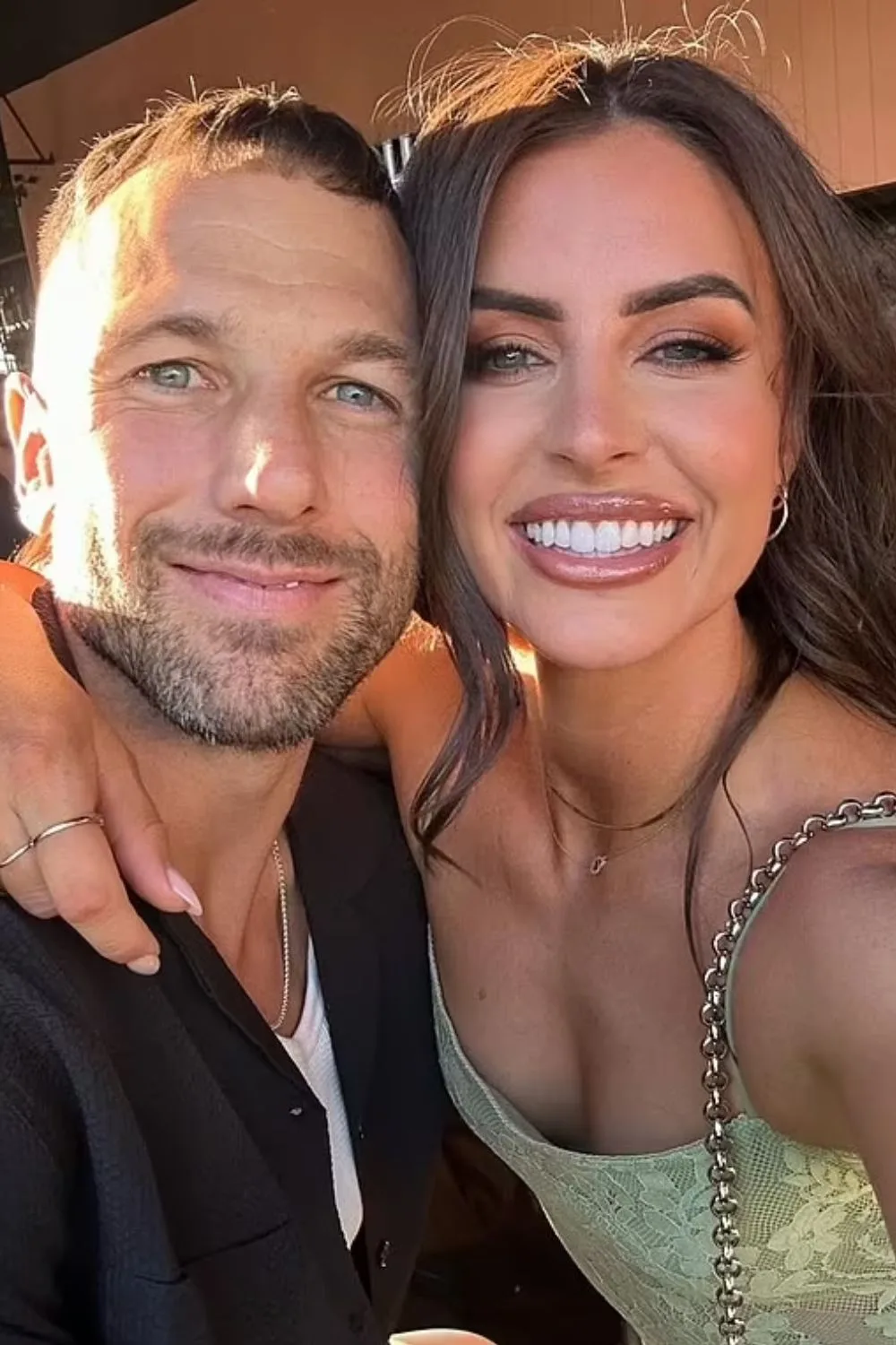 Rhi Disljenkovic and Jeff Gobbels./Pic: Instagram