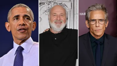 Rob Reiner, Barack Obama and Ben Stiller