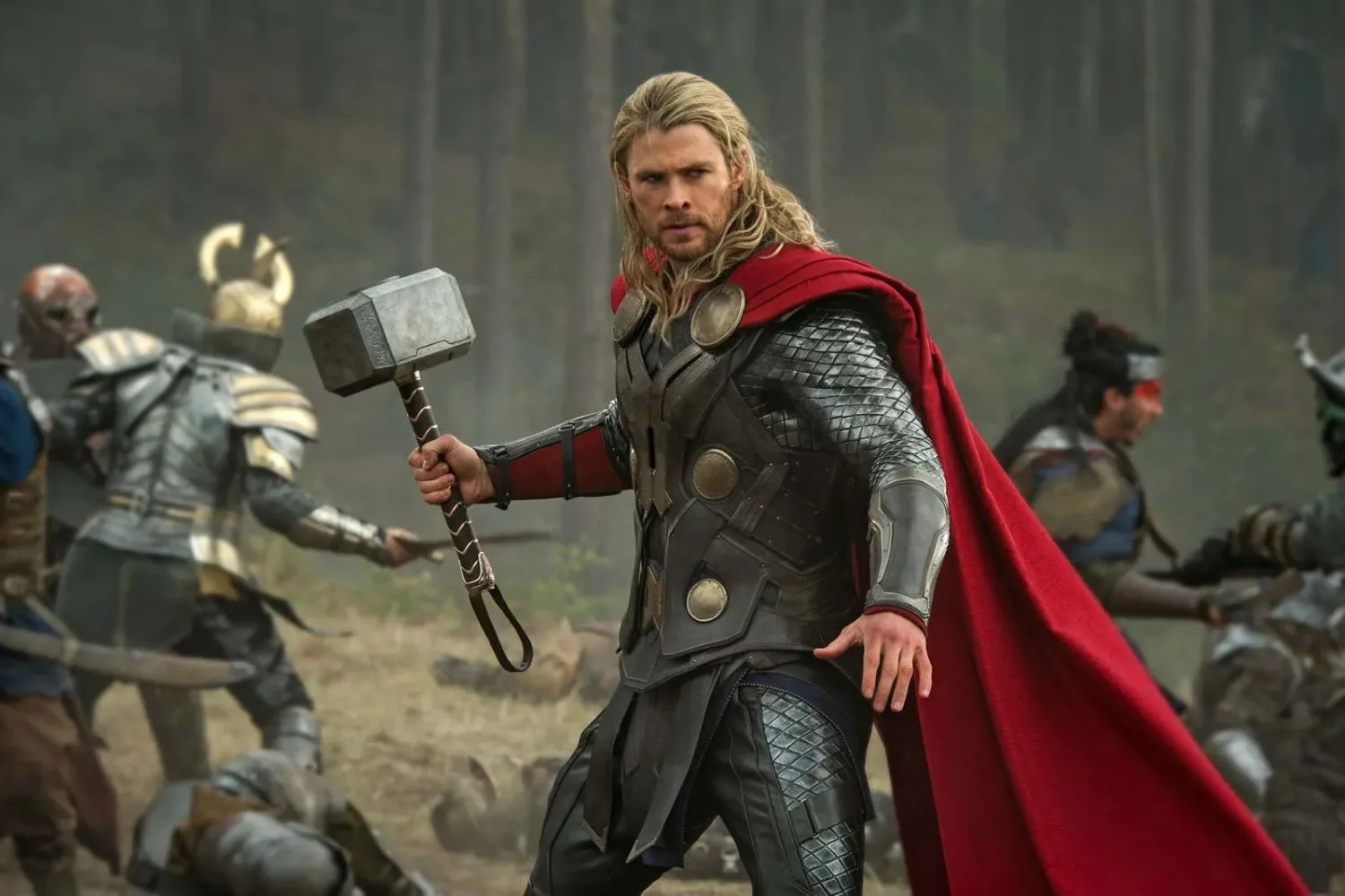 Chris Hemsworth as Thor in Avengers