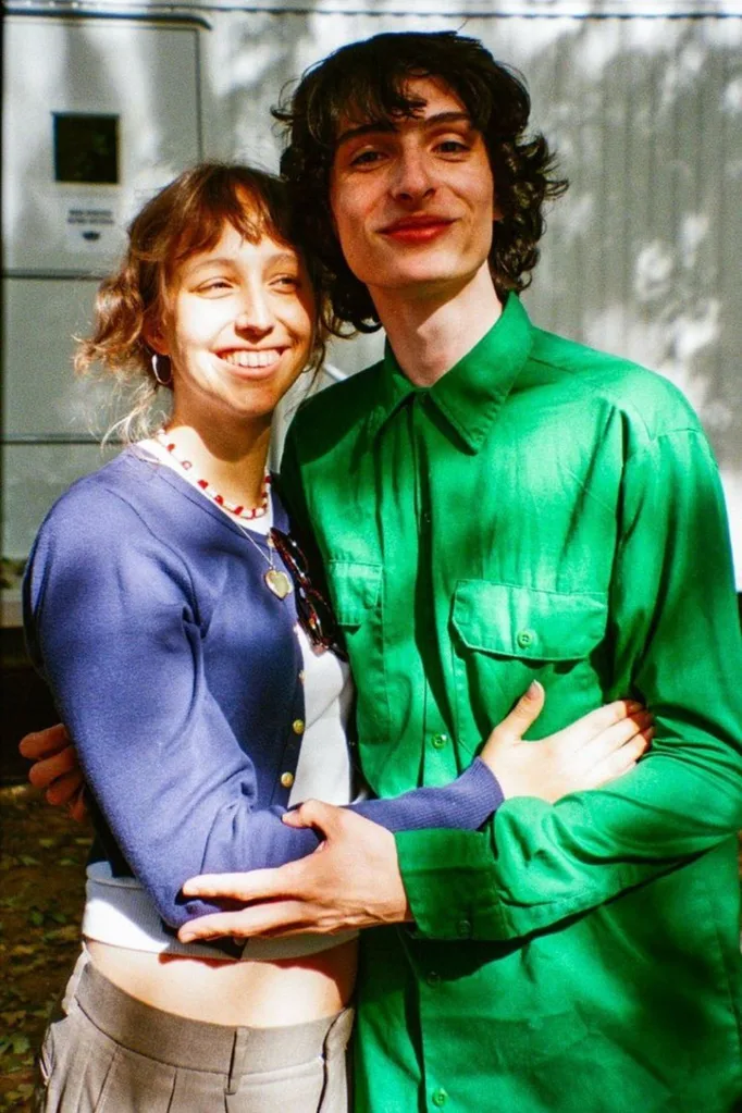Finn Wolfhard and Elsie Richter