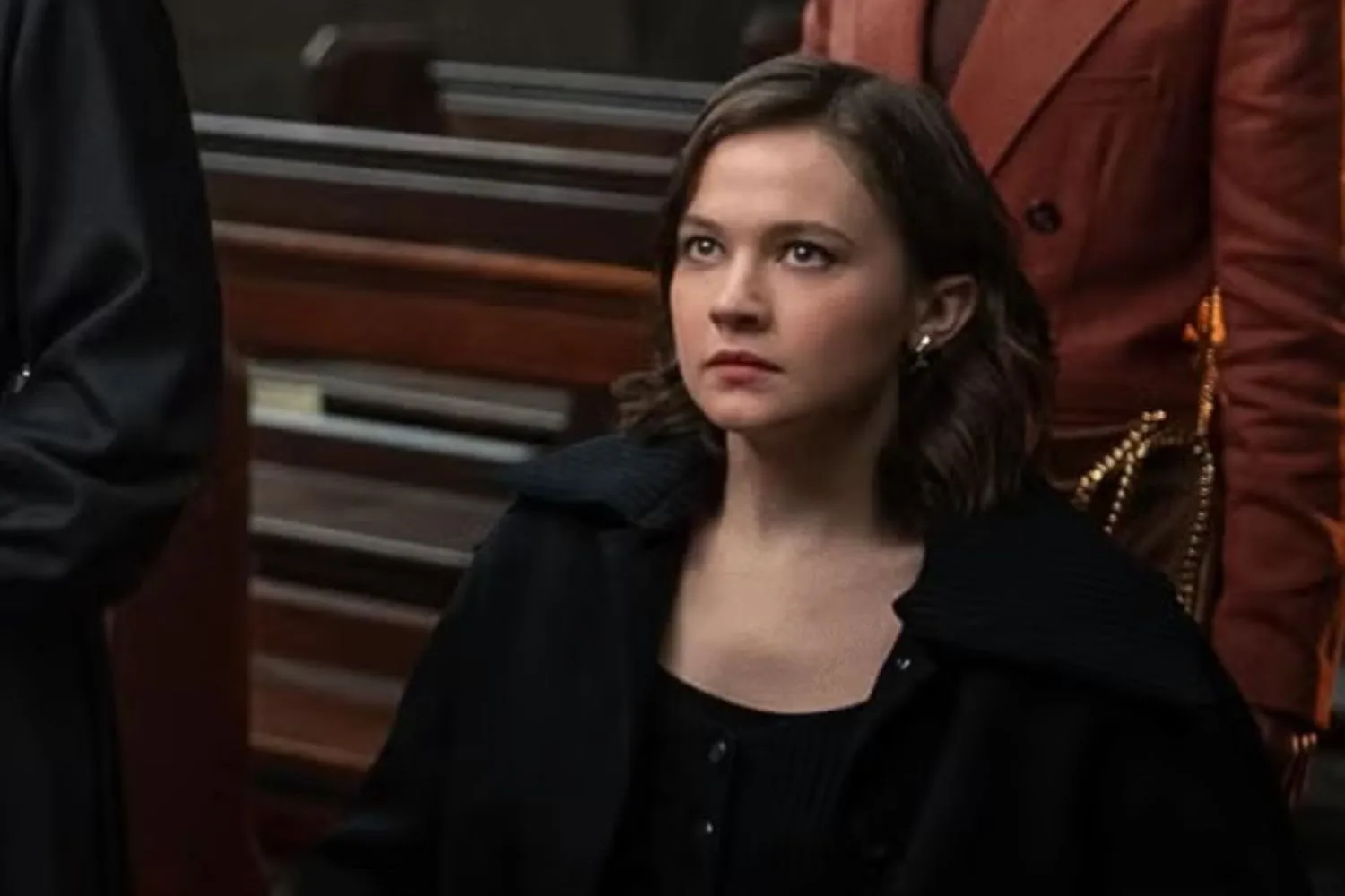Cailee Spaeny in Wake Up Dead Man