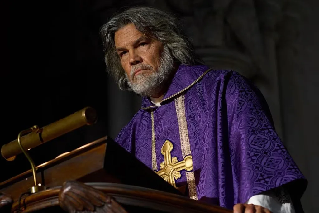 Josh Brolin in Wake Up Dead Man