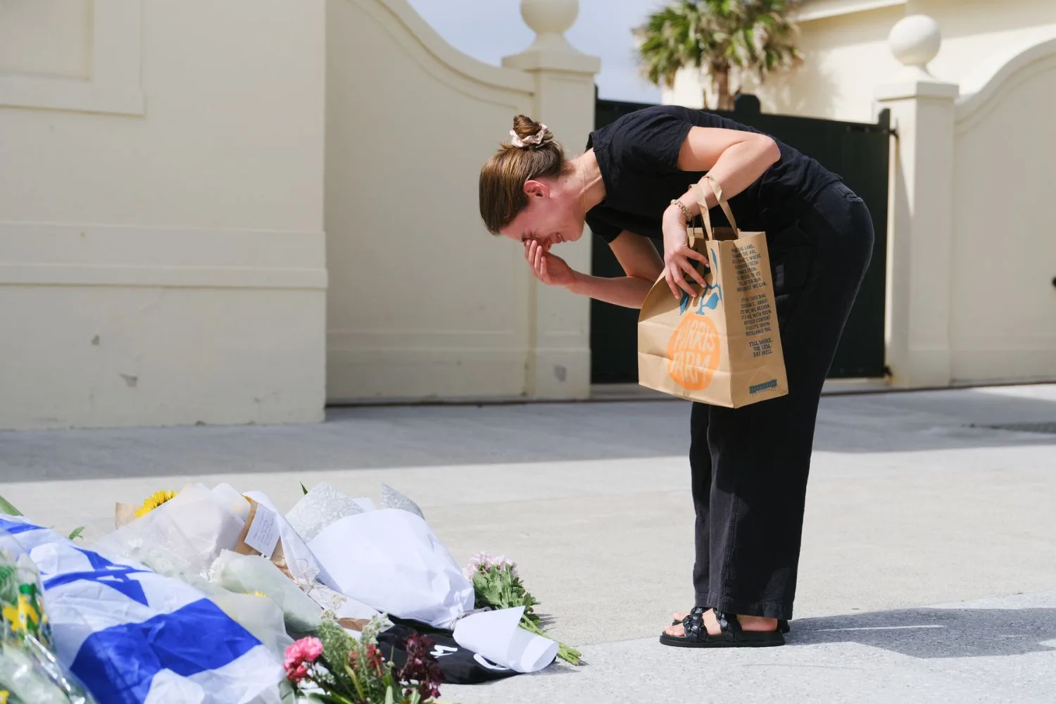 The aftermath of the Bondi Beach shootings./Pic: Getty