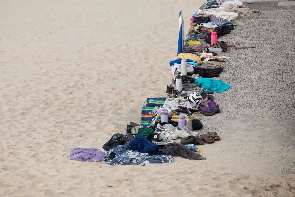 The aftermath of the Bondi Beach shootings./Pic: Getty