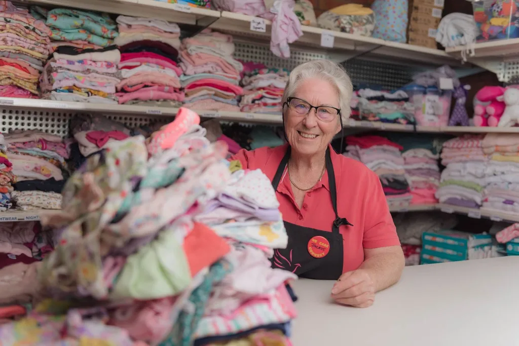 Woman working for We Care Connect