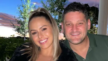 Mia and Brendan Fevola.