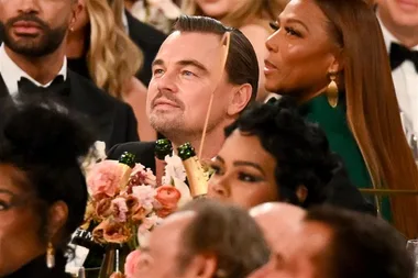 Leonardo DiCaprio at the 2026 Golden Globe Awards