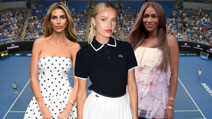 Paige Lorenze, Morgan Riddle and Ayan Broomfield./Pic: Getty