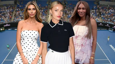 Paige Lorenze, Morgan Riddle and Ayan Broomfield./Pic: Getty