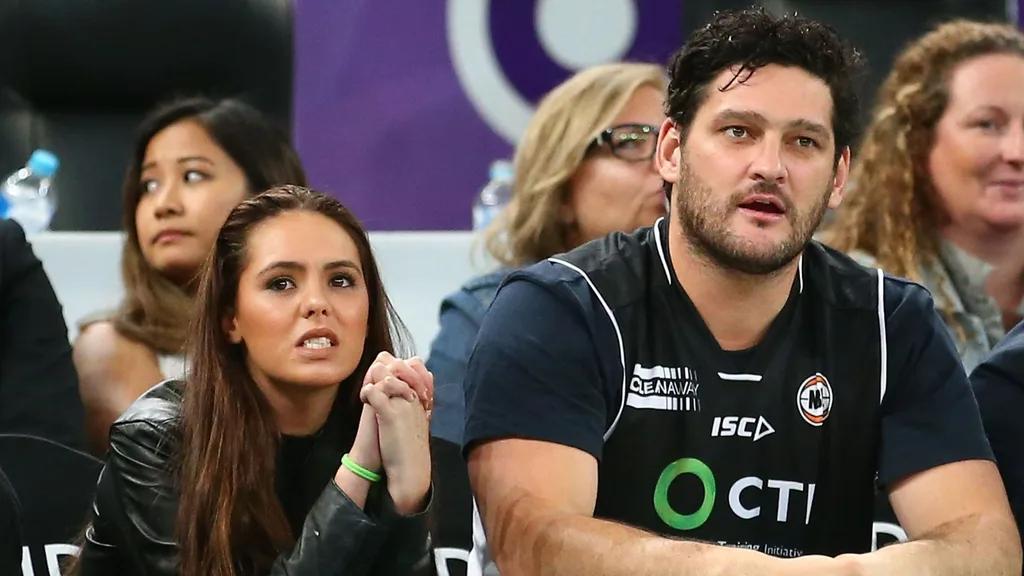 Mia Fevola and Brendan Fevola. Pic: Getty