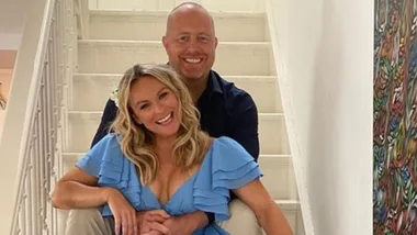Mel Schilling and her family. Pic: Instagram