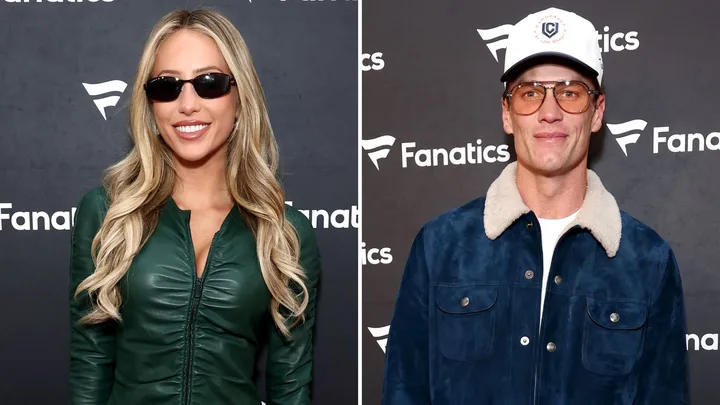 Tom Brady and Alix Earle./Pic: Getty