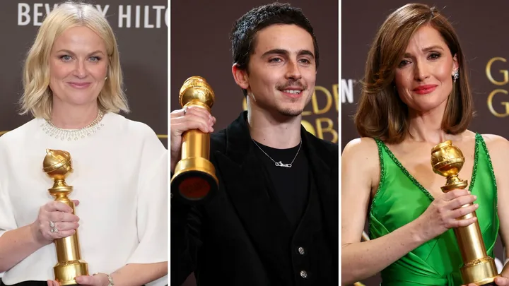 LIVE: All of the Golden Globes 2026 winners